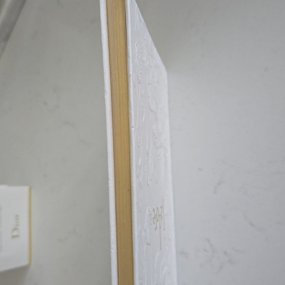 New never used DIOR journal notebook white floral Jadore design Dior book - Picture 4 of 5